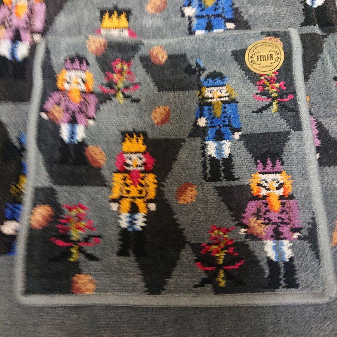 新品 レア FEILER ハンカチタオル&フェイスタオル　ナットクラッカー