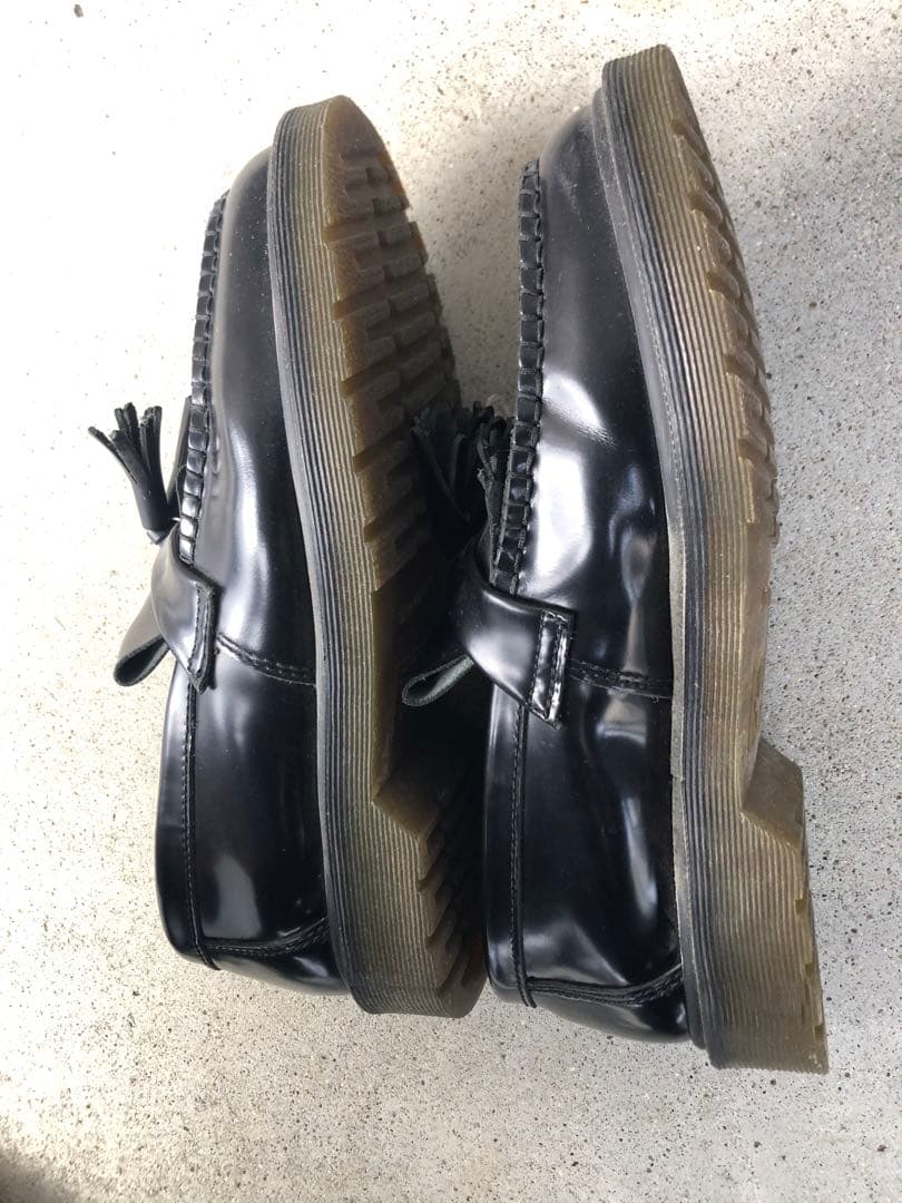 ドクターマーチン　ADRIAN MONO　タッセルローファー　UK7 黒