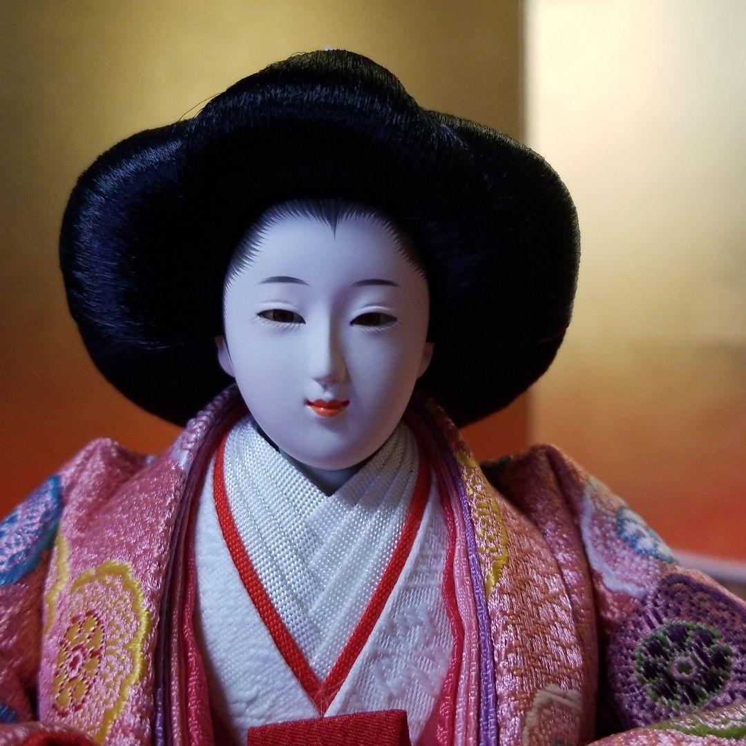 雛人形　三人官女　コンパクト