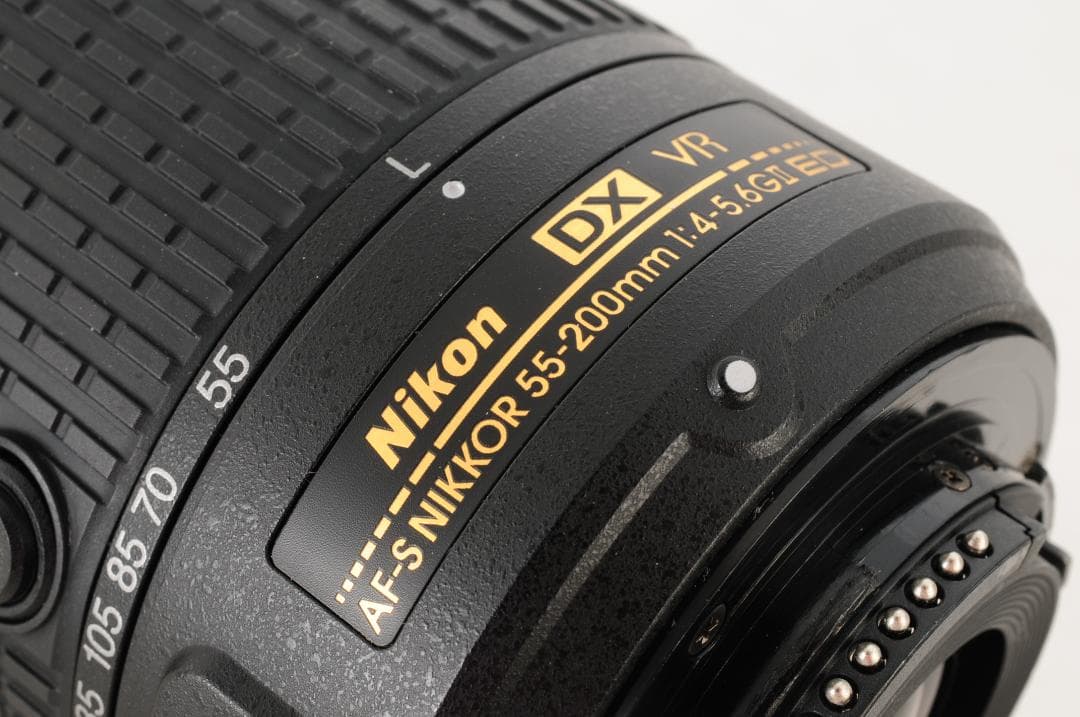 【手振補正】Nikon ニコン AF-S 55-200mm II VR オマケ多