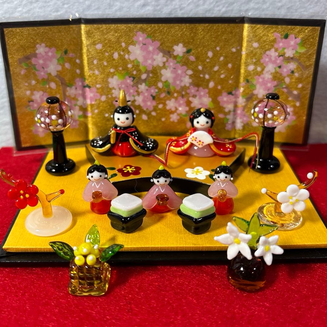 メルえつこ　ガラス細工　ミニチュア