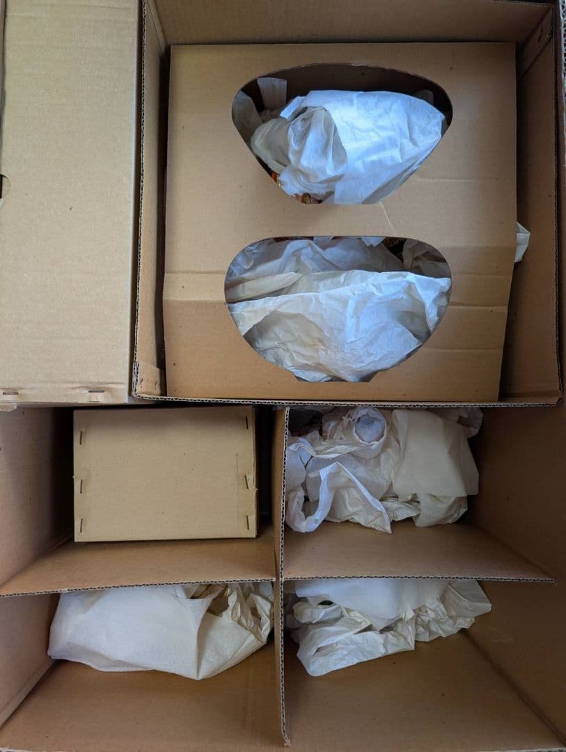 送料込【3出品全て落札必須 3/3】ひな人形 7段 15人飾り 40号（人形）