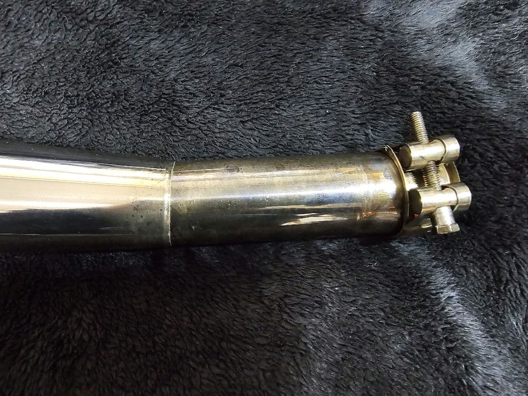 GOODS テーパードコーンマフラー SR400 FI用