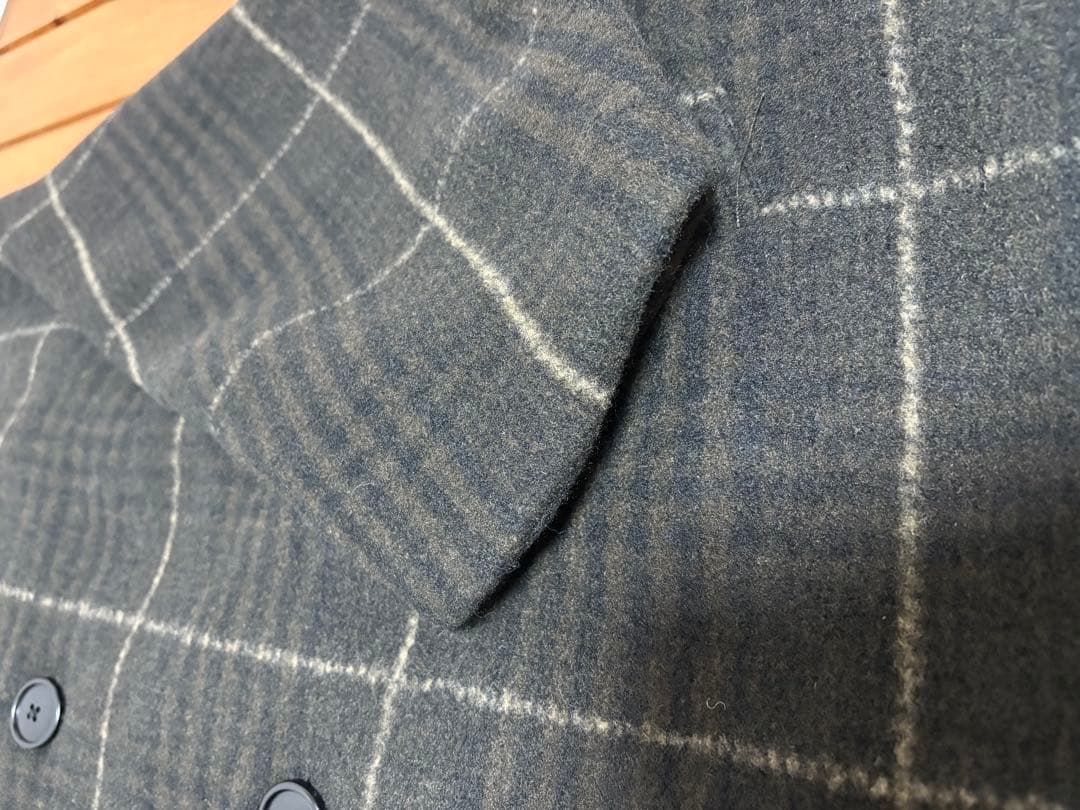 ニコアンド　ライトモッサドルマンジャケットコート　ブラウン