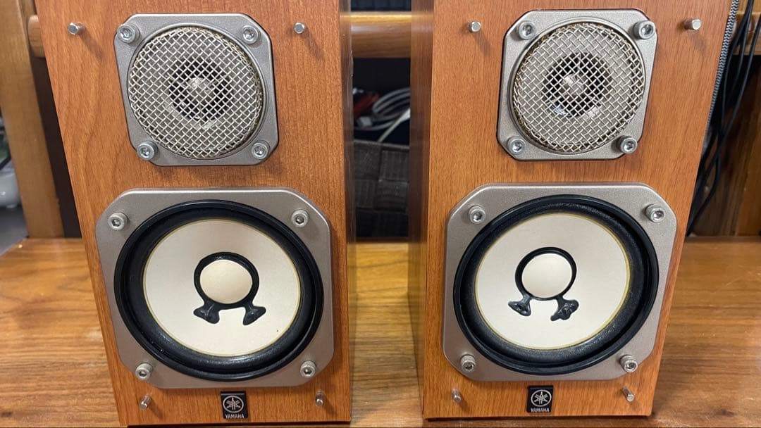 Yamaha ブックシェルフスピーカー ブラウン