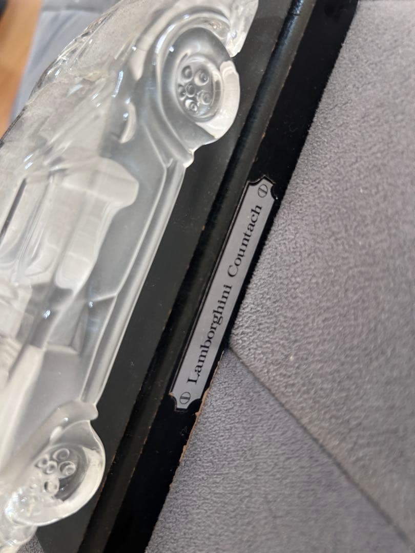 p*o様 ガラス製置物ランボルギーニ