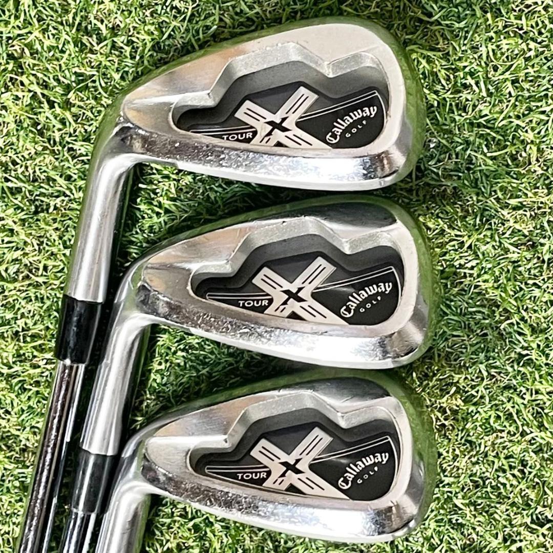 【貴重なレフティ】キャロウェイ X TOUR アイアンセット 7本 S 左 良品