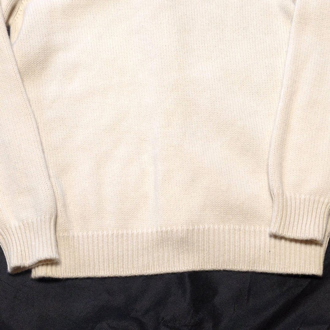 【美品】カシミヤ100%　ケーブルニットカーディガン