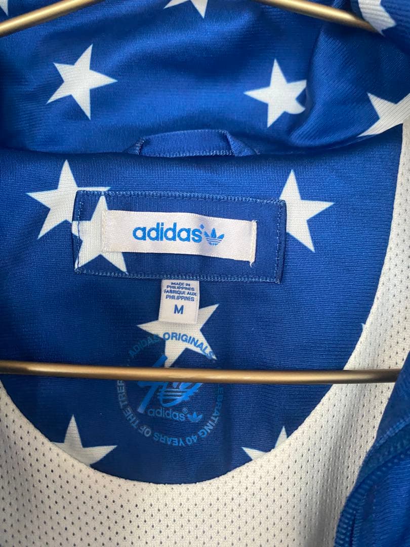 【お値下げ】adidas 星柄　ジャージ M 希少　40周年　スター