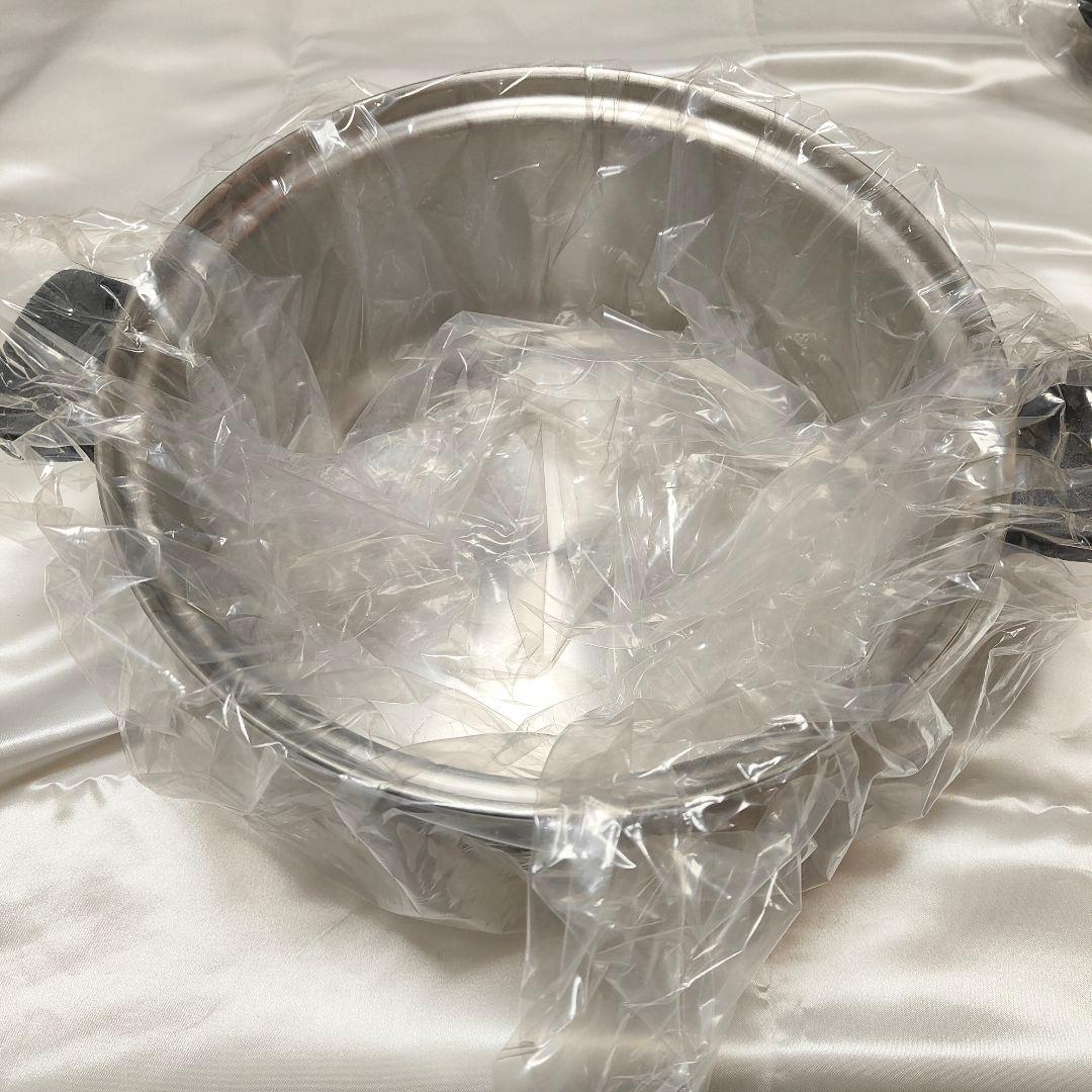 ★未使用品★アムウェイ クイーンクック6L シチューパンセット 万能カップ6個