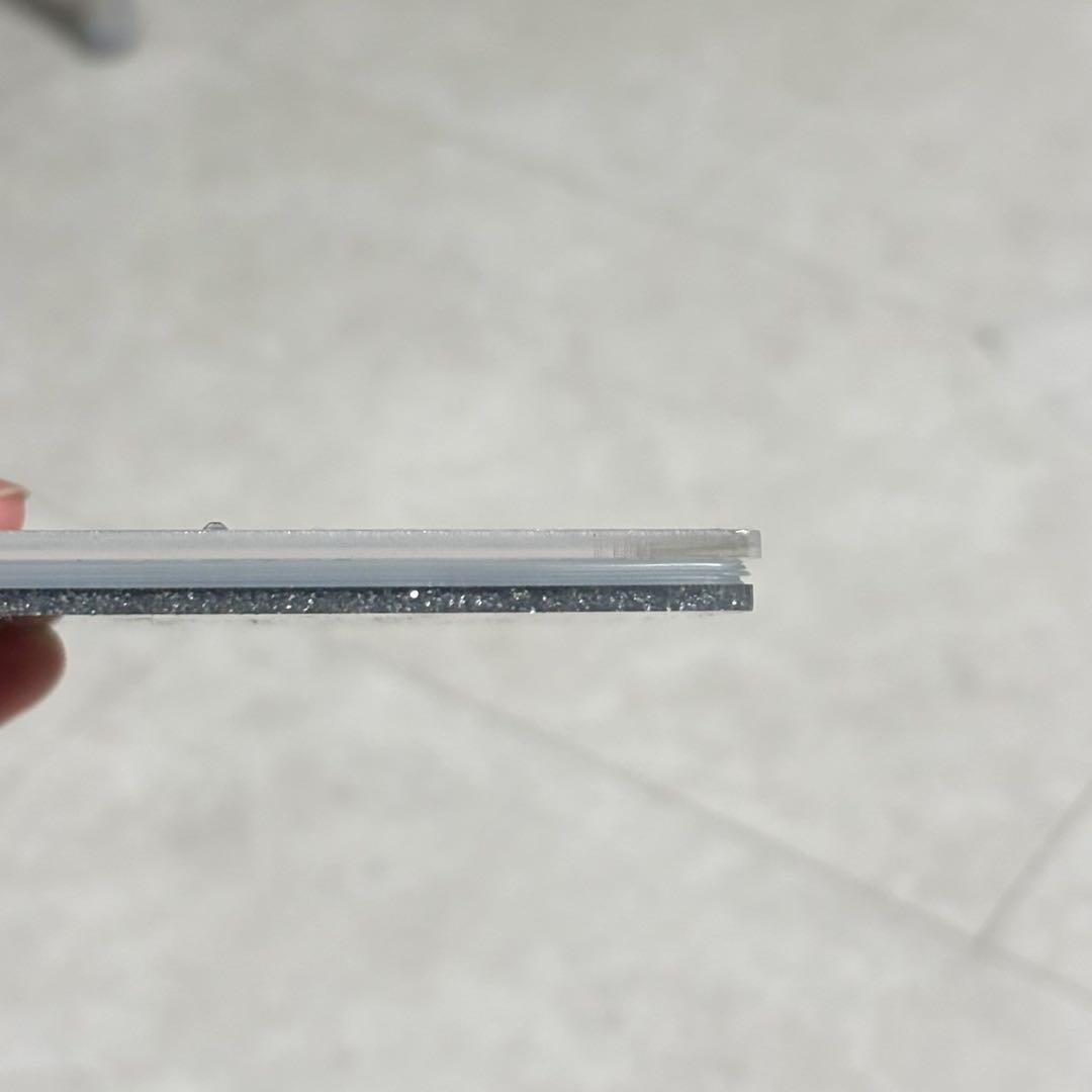 ✨milk⭐ ✨A6 アクリルレジンバインダー　リング付き