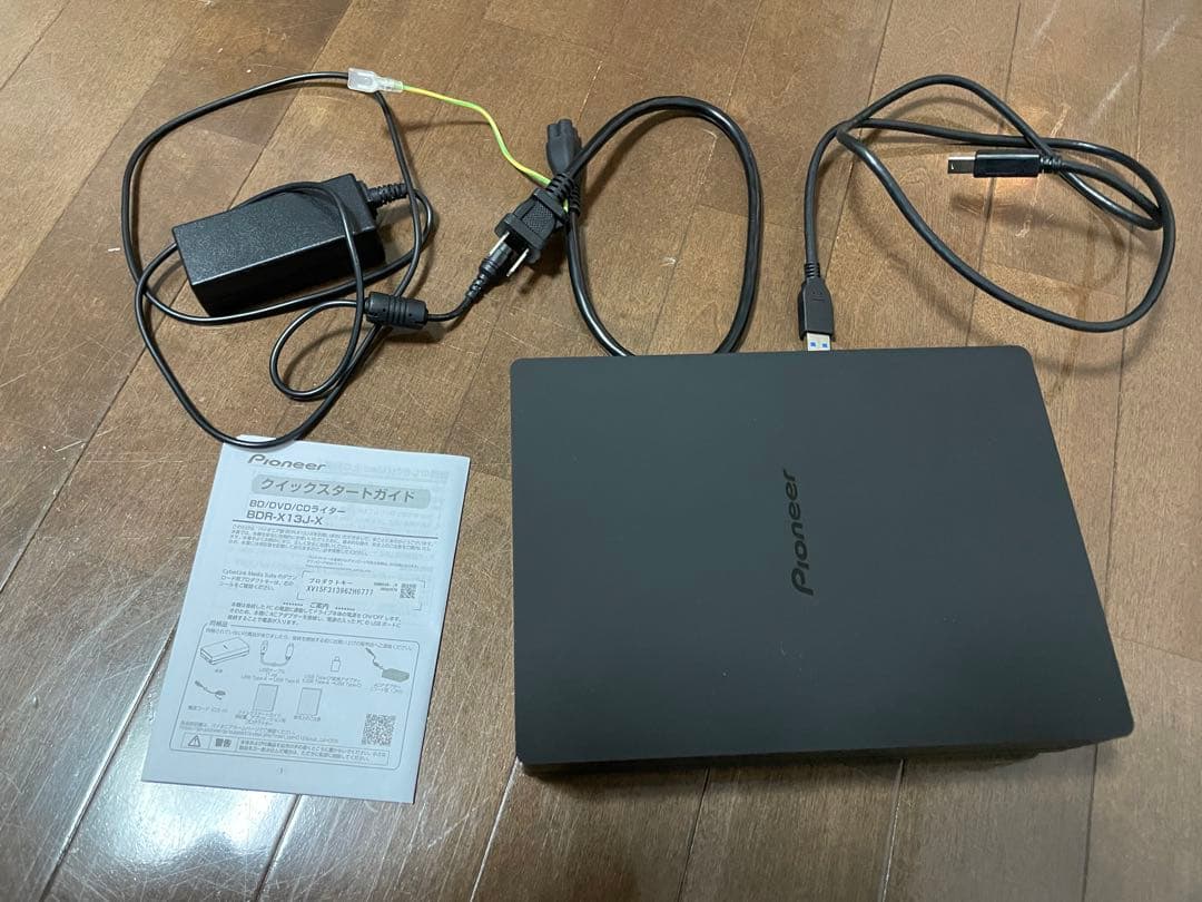 パイオニア(Pioneer) 外付けブルーレイドライブ BDR-X13J-X