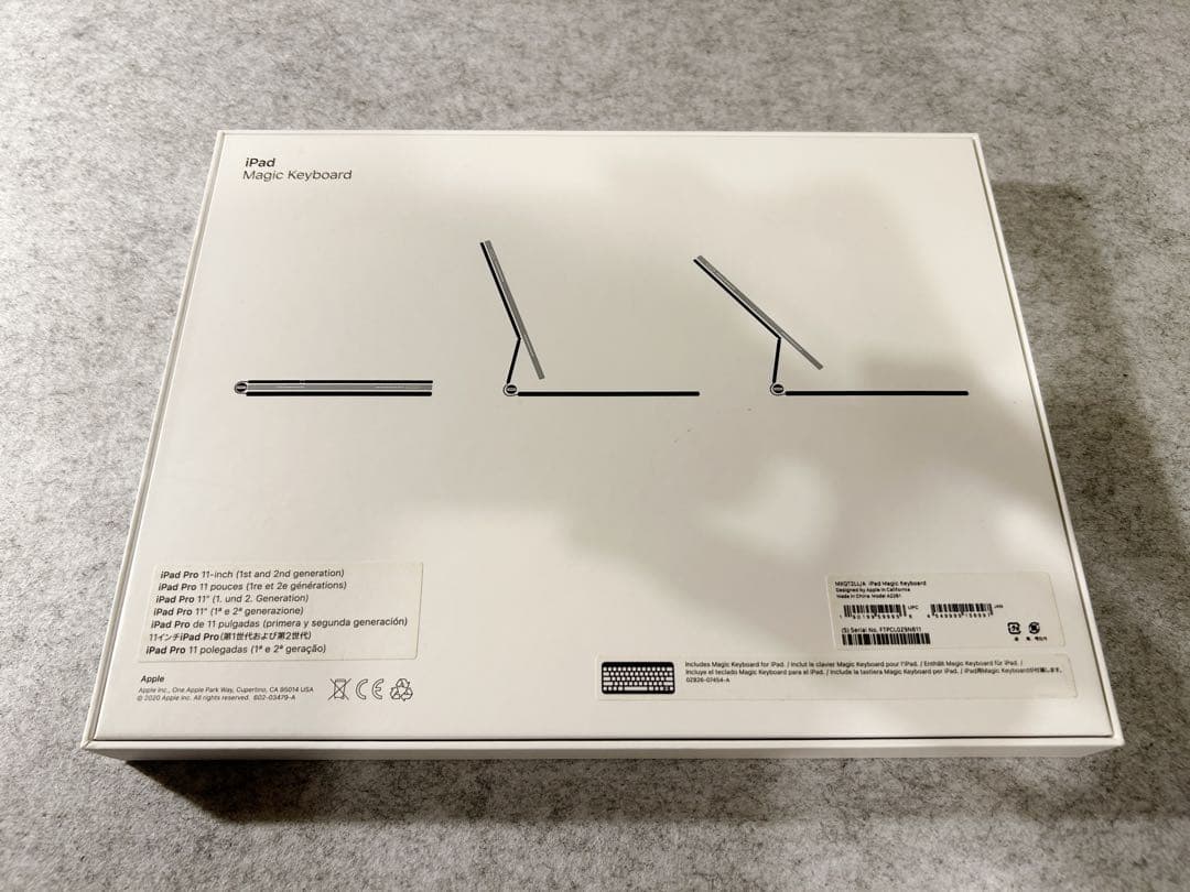 iPadアクセサリー iPad Magic keyboard 11inch A2261