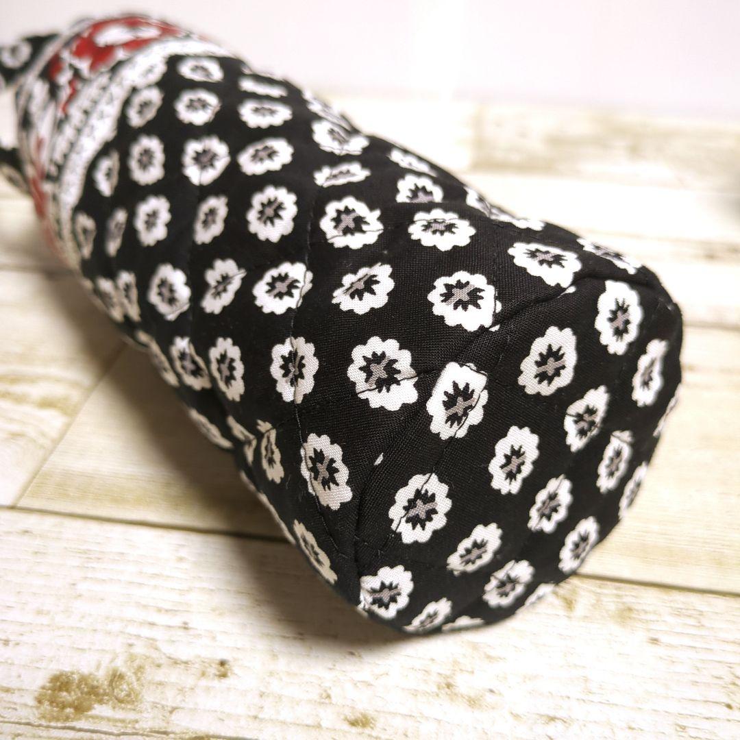 スクエアバッグ　ペットボトルカバー　大きなポーチ　ハンドメイド