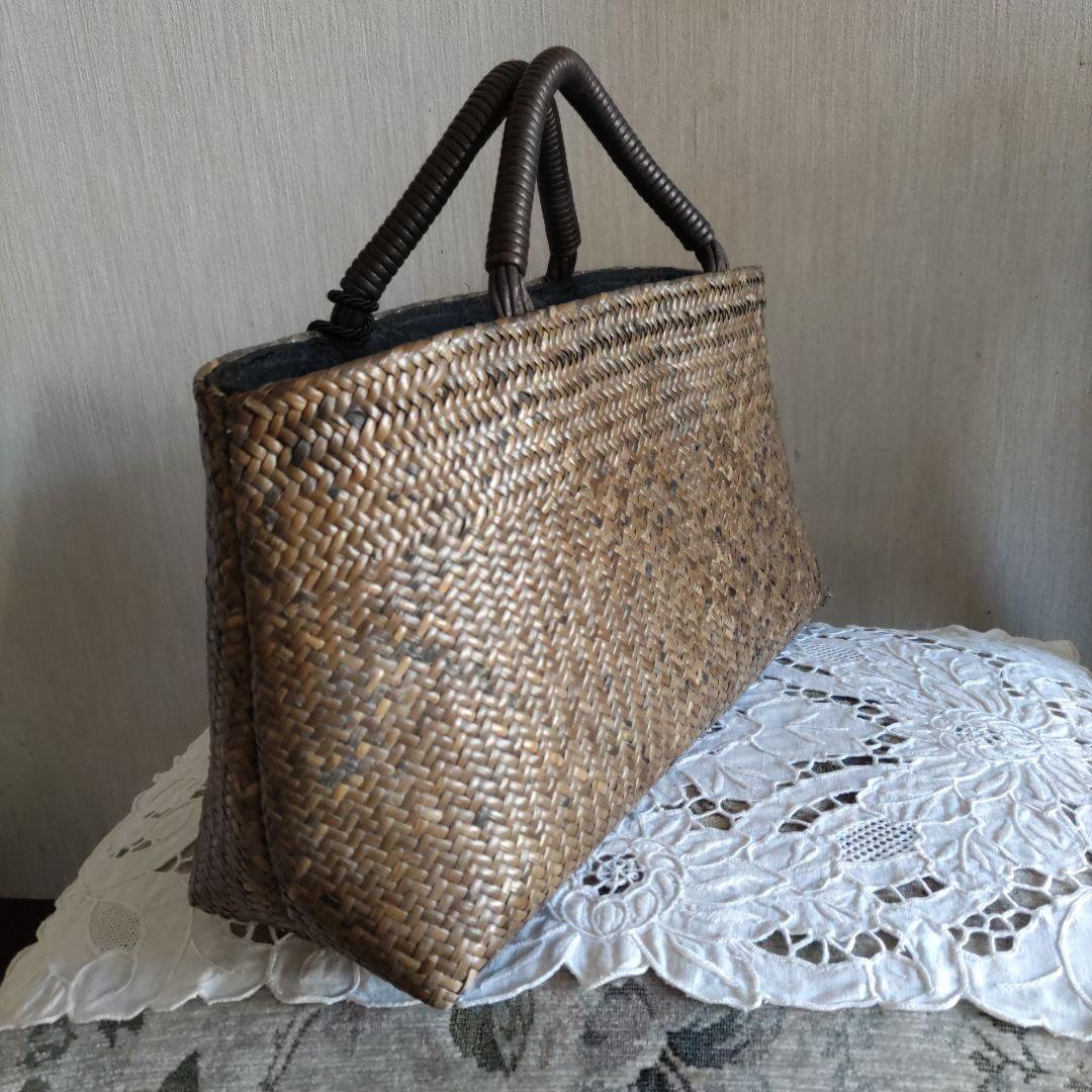 ギャラリー凛 藤のカゴバッグ ラタン 天然素材 日本製 普段使い 通年 夏