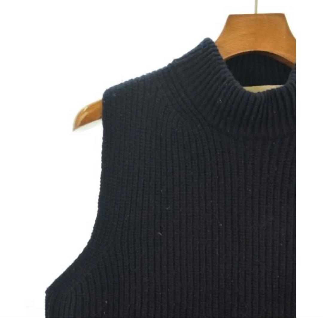 マルニ MARNI プルオーバー ローゲージ モックネック リブニット ベスト