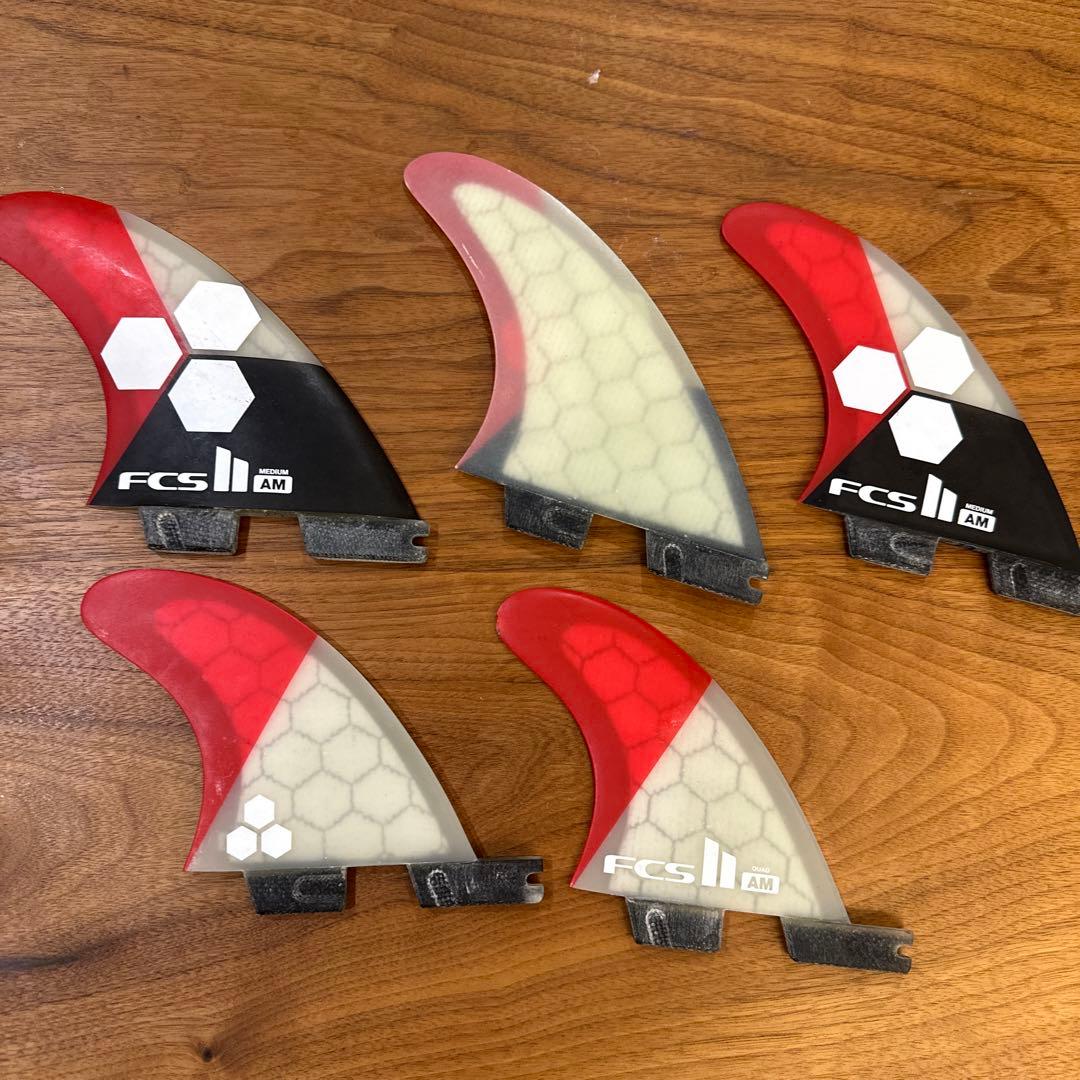 FCS II AM サーフボードフィン 5枚セット