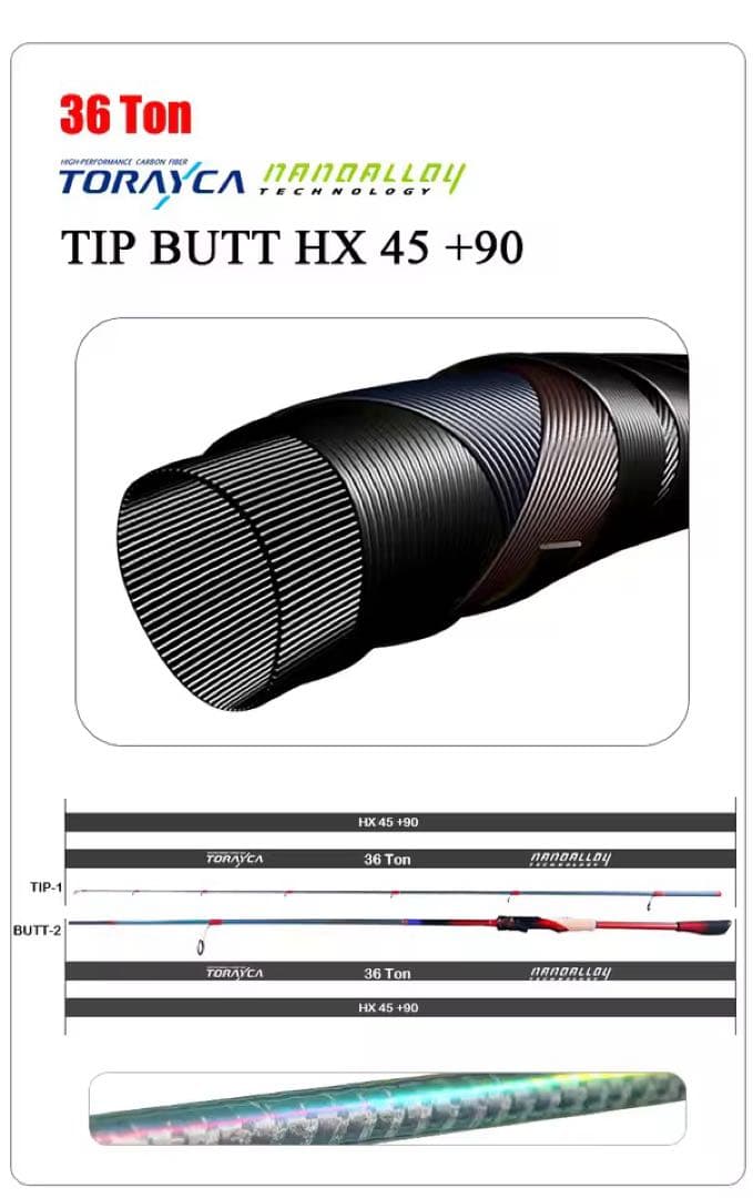 新品未使用　バスロッド　2ピースロッド　S662L スピニングロッド　バス釣り