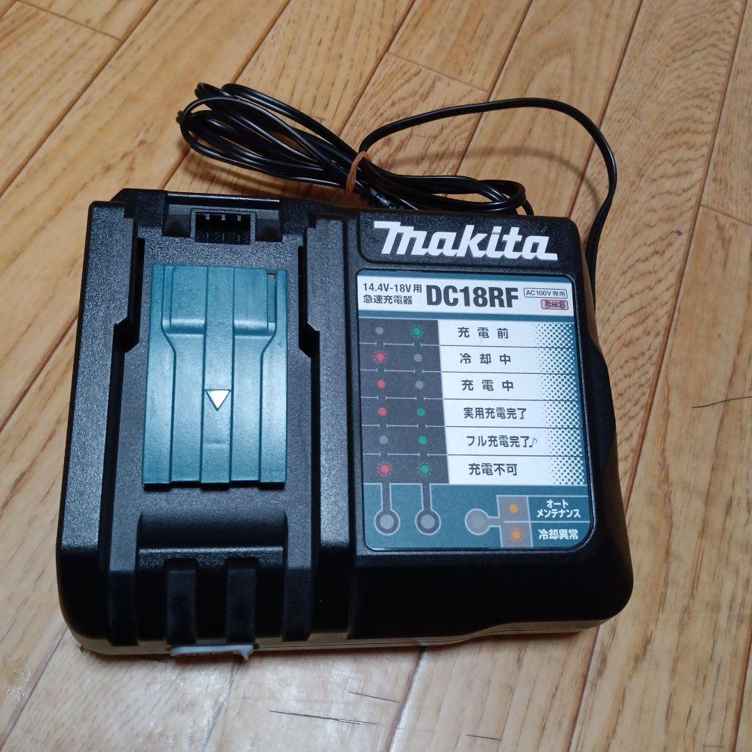 マキタ18V充電式クリーナ CL282FD純正バッテリ、急速充電器、サイクロン付