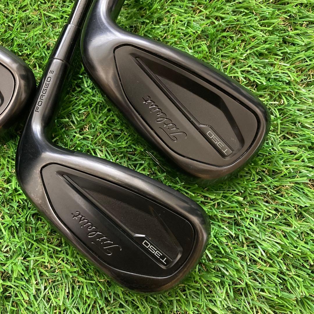 Titlist T350 ブラック アイアン5本 RAUNE ラウネ