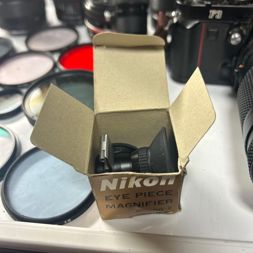 NikonF3.FA2台とその他レンズ他部品おまとめ中古品