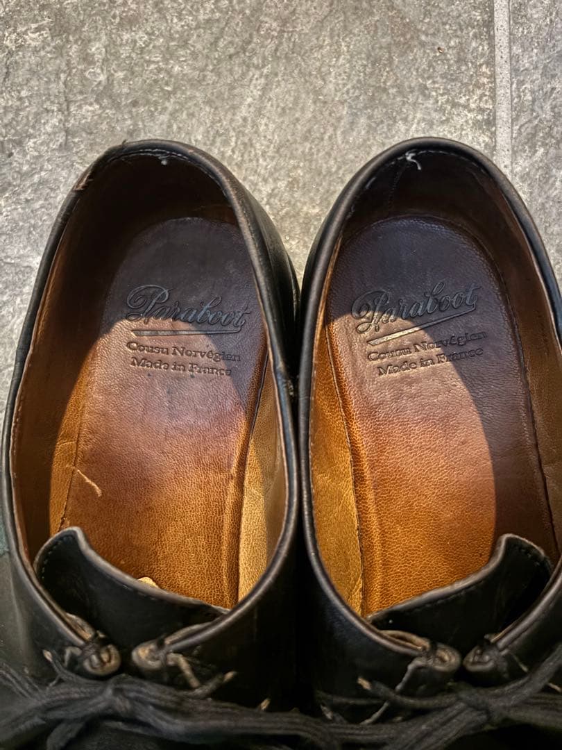 パラブーツ　ミカエル　黒　PARABOOT MICHAEL 40.5