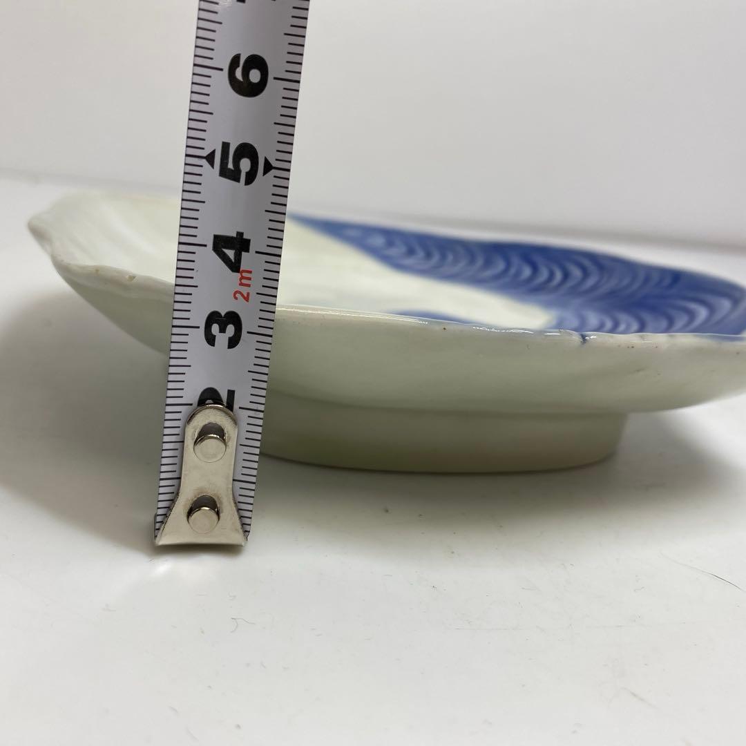 古伊万里　来付波に富士図　向付　21客　東K7-1215☆2F トヒコカ