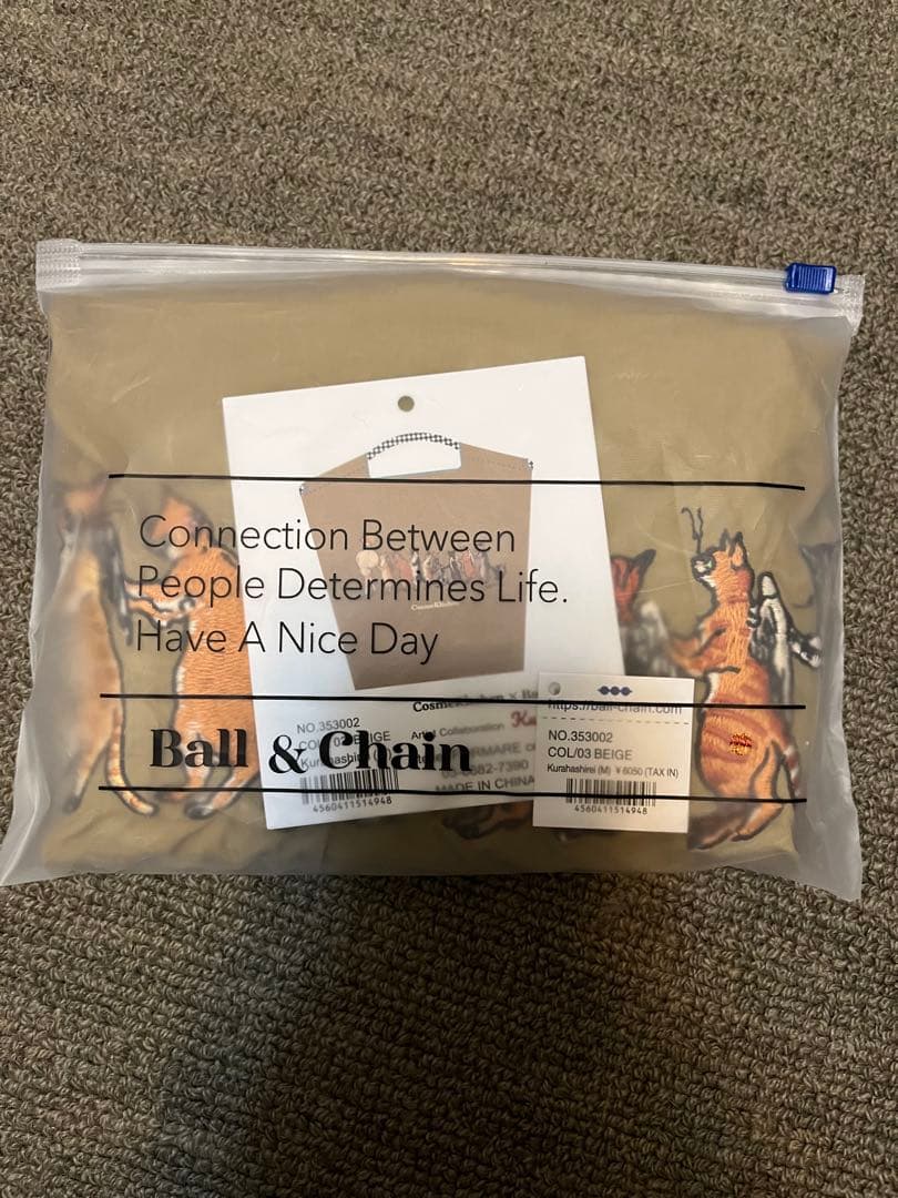 ボールアンドチェーン　くらはしれい　コスメキッチンコラボ　Mサイズ