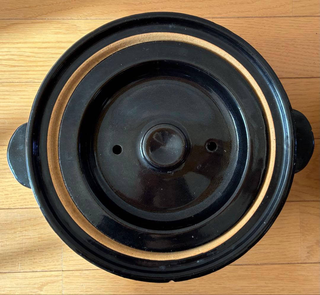 長谷園　かまどさん　土鍋　4合炊き