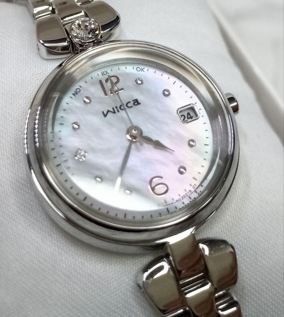 【CITIZEN】wicca/ウィッカ/電波時計/ソーラテック電波/レディース