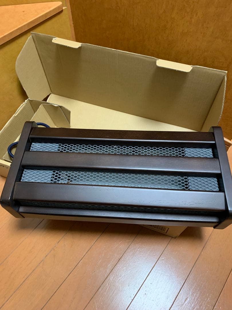 「未使用」メトロ電気工業 木枠フットヒーター MFH-181ET