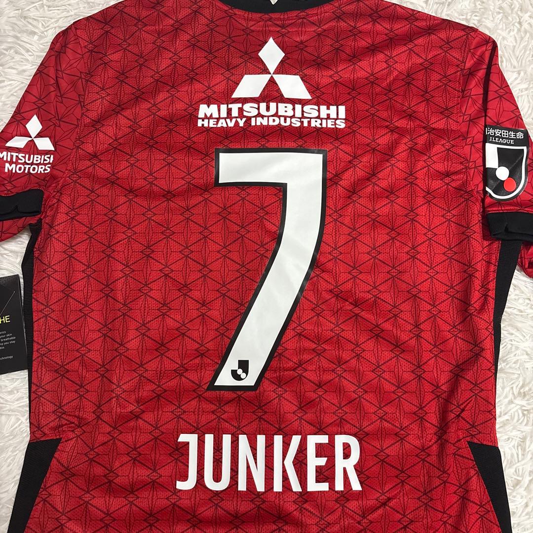 新品 ユンカー 浦和レッズ 2021 オーセンティック ホームユニフォーム XL