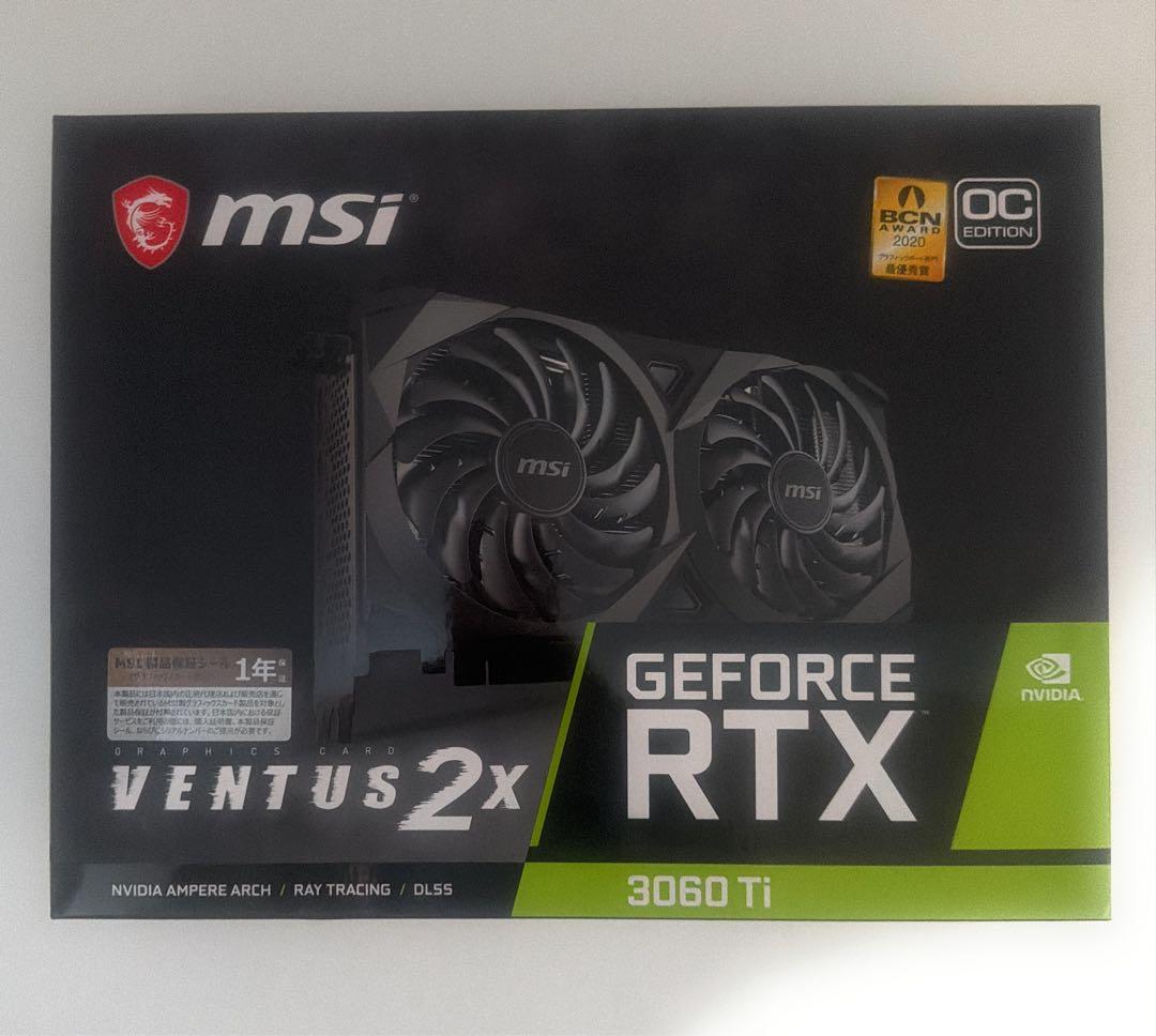 MSI GeForce RTX 3060 Ti 8GB グラフィックボード