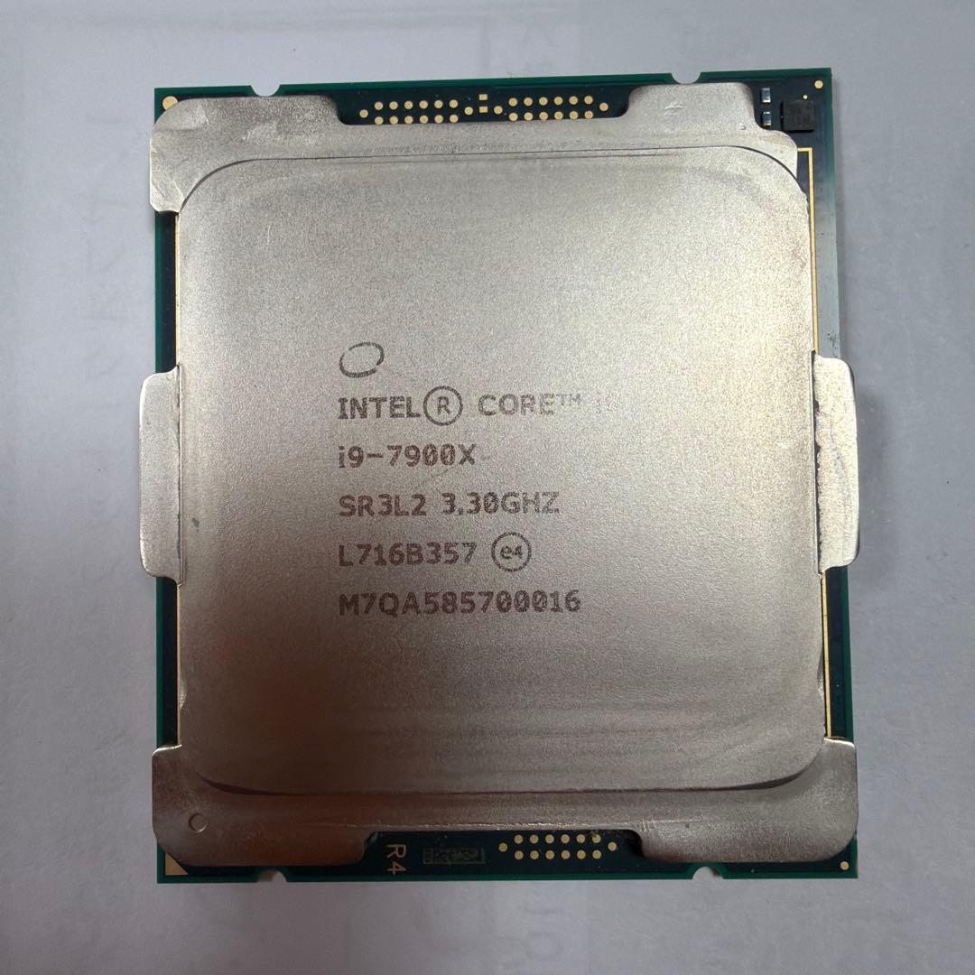 Intel Core i9-7900X CPU 3.30GHz 動作確認済み