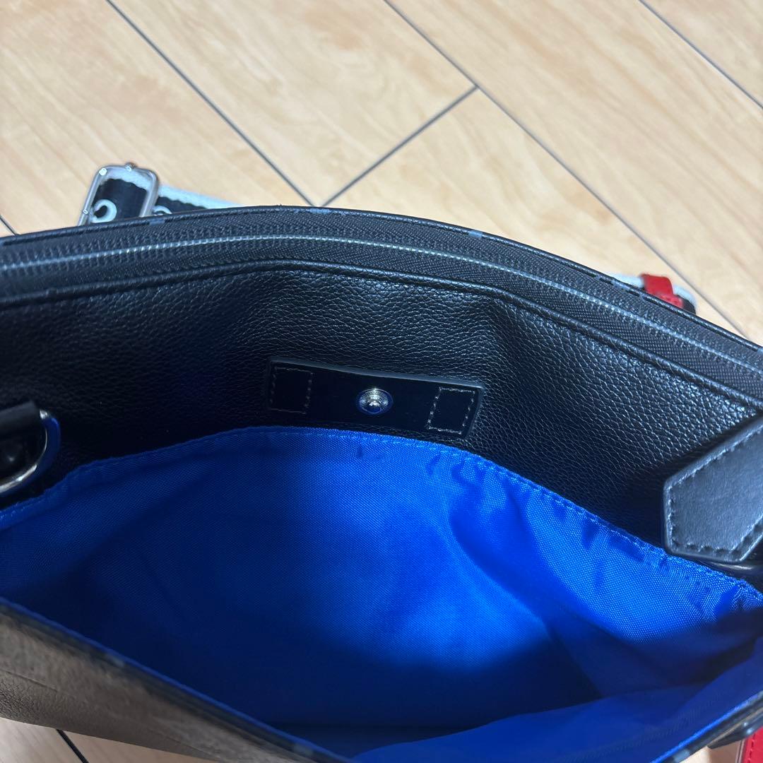 CASTELBAJAC ショルダーバッグ 黒/赤