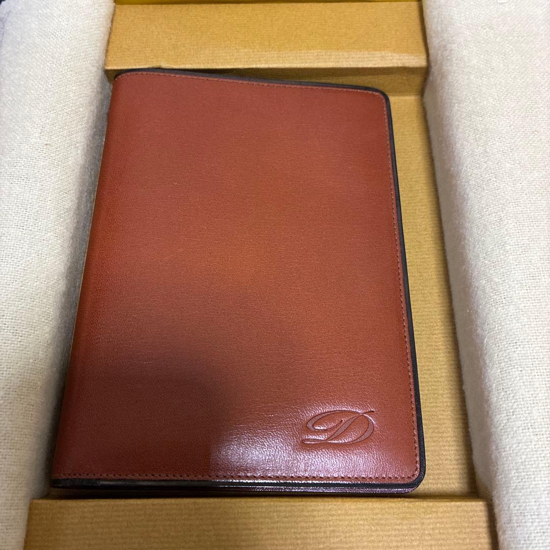 S.T. D upont レザー パスポートケース パスポートカバー