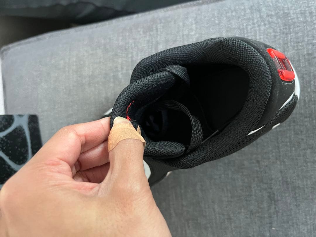 【最終値下げ】テイタム4 Jordan バスケットボールシューズ ブラックレッド