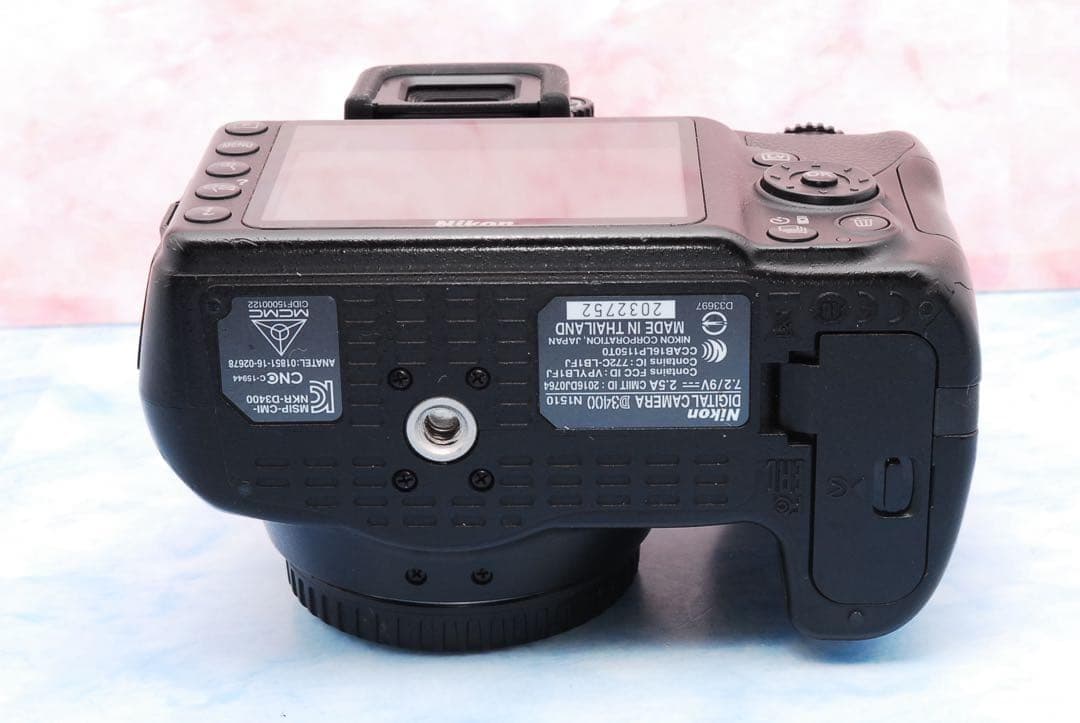 ニコン D3400★豪華Wレンズ★一眼レフカメラ★スマホ転送OK★バッグ付