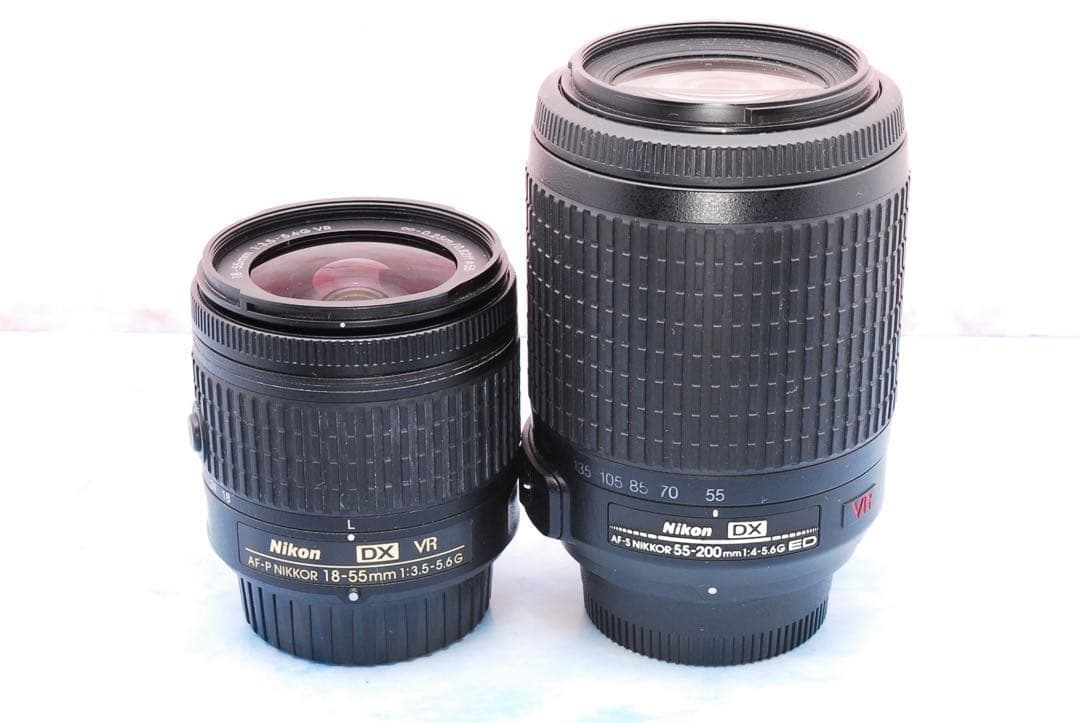 ニコン D3400★豪華Wレンズ★一眼レフカメラ★スマホ転送OK★バッグ付