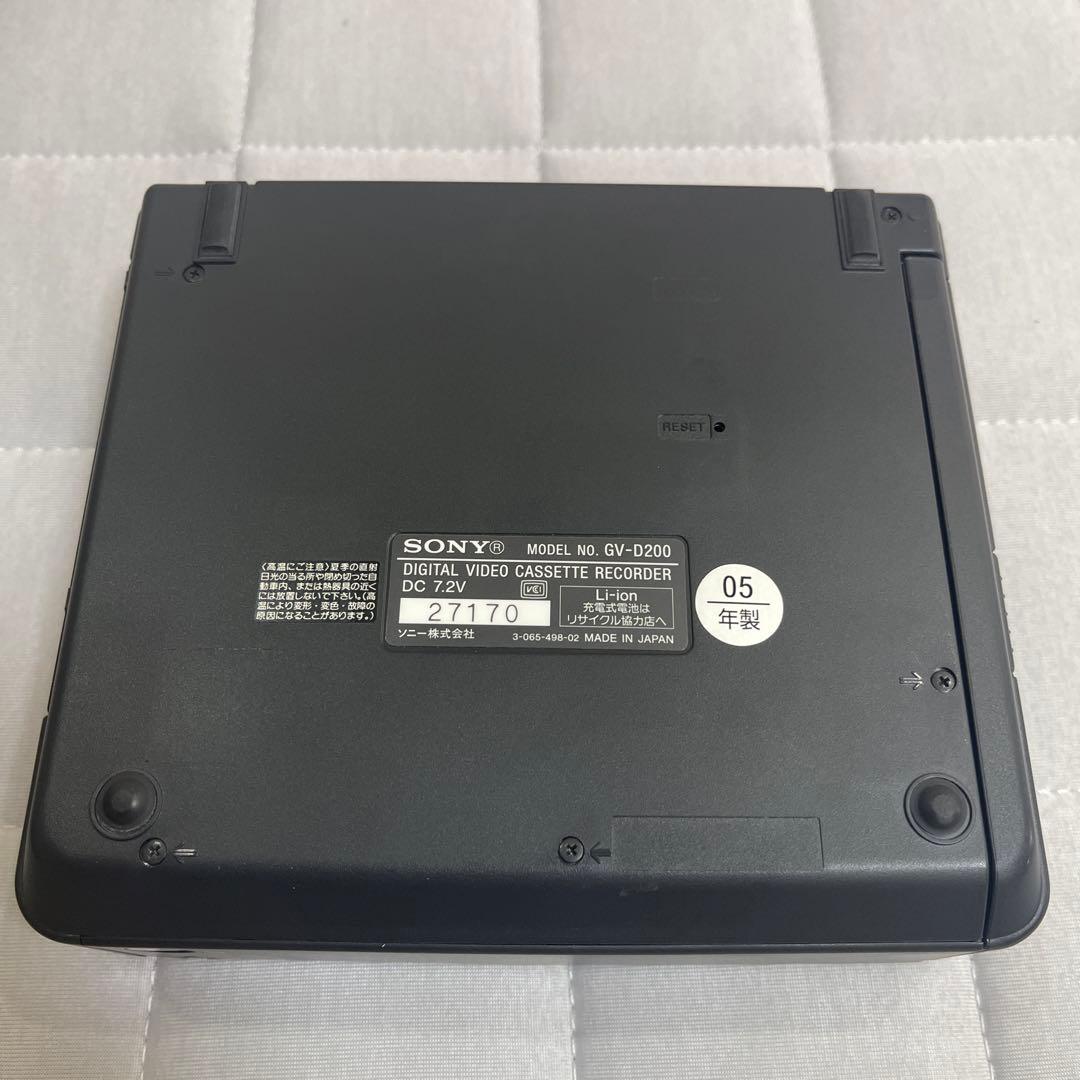 SONY GV-D200 デジタルビデオカセットレコーダー