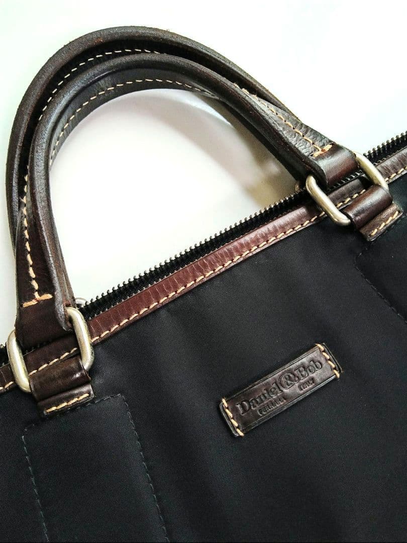 美品！BEYES別注【Daniel＆Bob】ブリーフバッグ