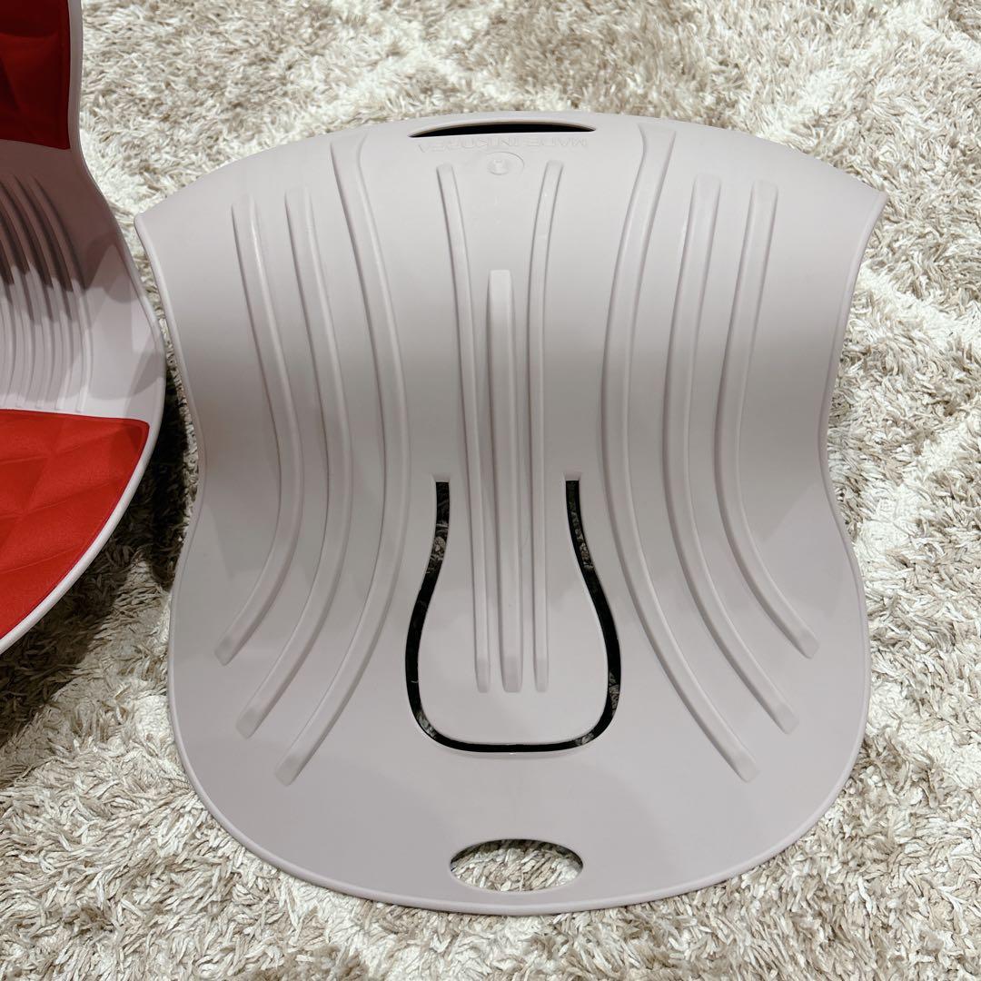 美品✨ピン・セスジ 骨盤サポート姿勢改善 セット ピンセスジ ブラック レッド