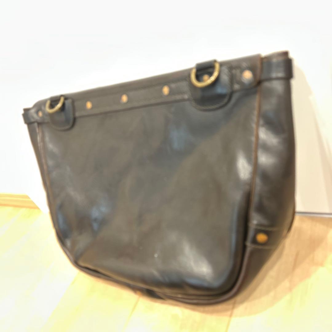 RRLのショルダーバッグ茶芯