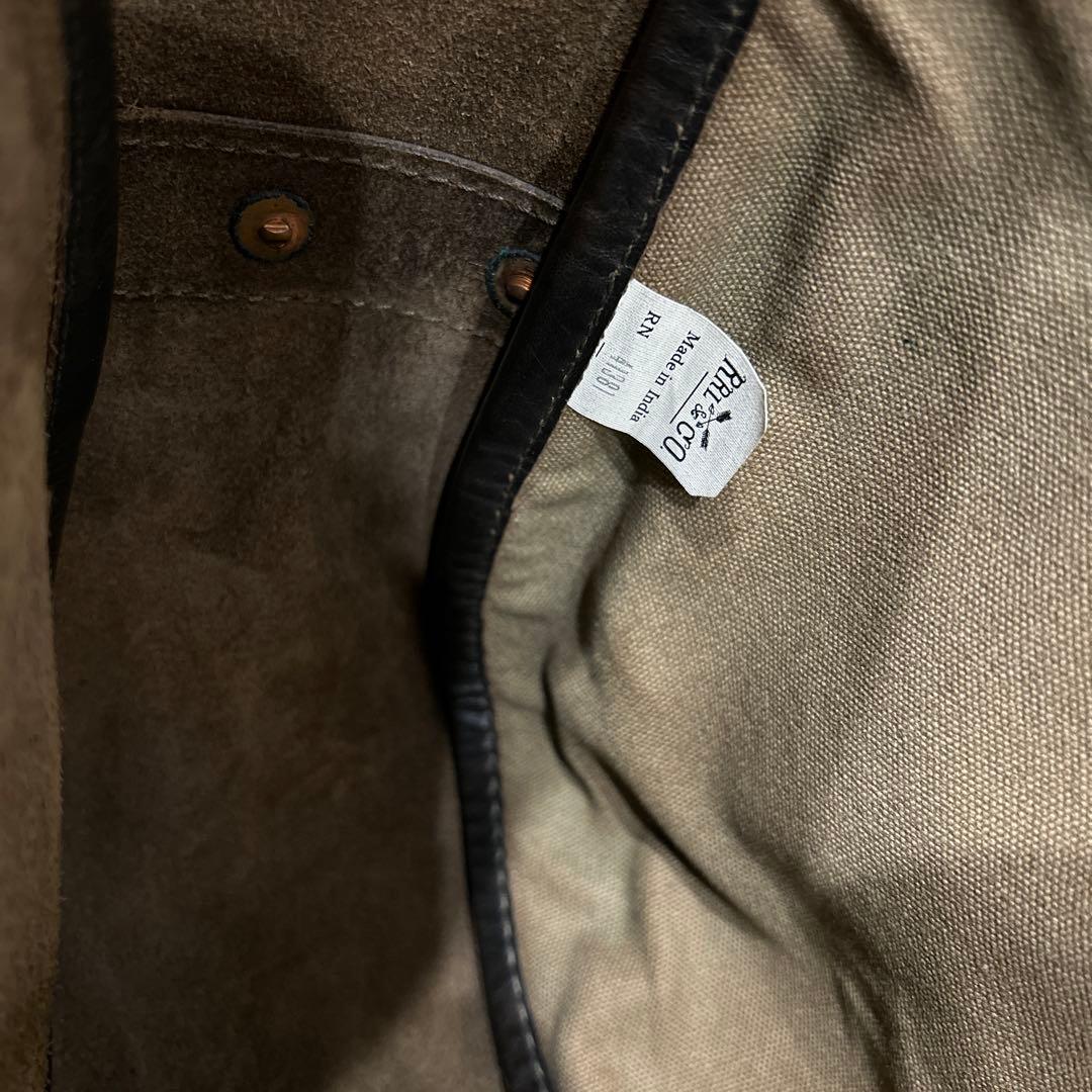 RRLのショルダーバッグ茶芯