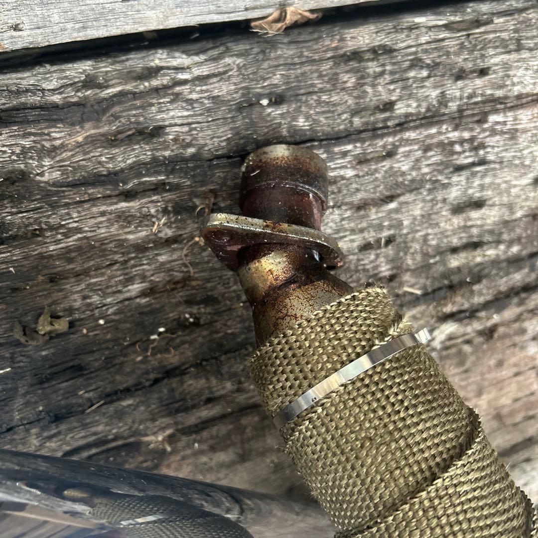 ドラッグスター400 アメリカンドラッガーズ製 ストレッチパイプマフラー