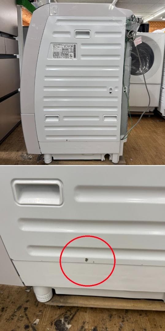 地域限定送料無料　美品 日立 ドラム式洗濯乾燥機 BD-SX110FL