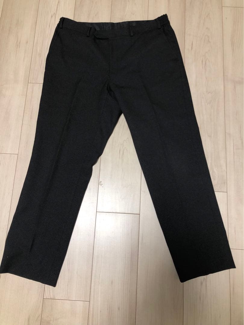 【SALE】スーツセレクト　ダークグレー 2ボタンジャケット スーツ　ベスト付き