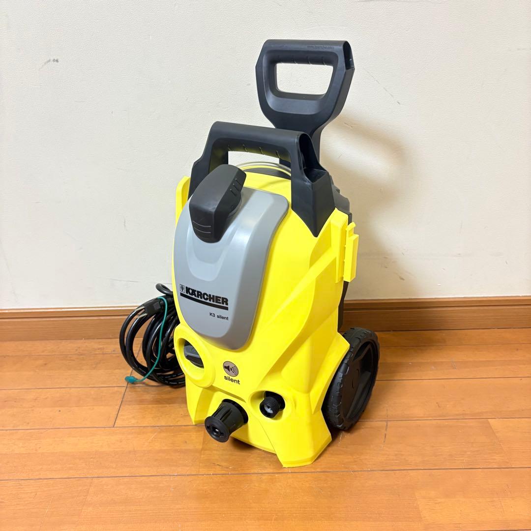 【付属品完備】KARCHER 高圧洗浄機 K3 サイレント ベランダ 60Hz