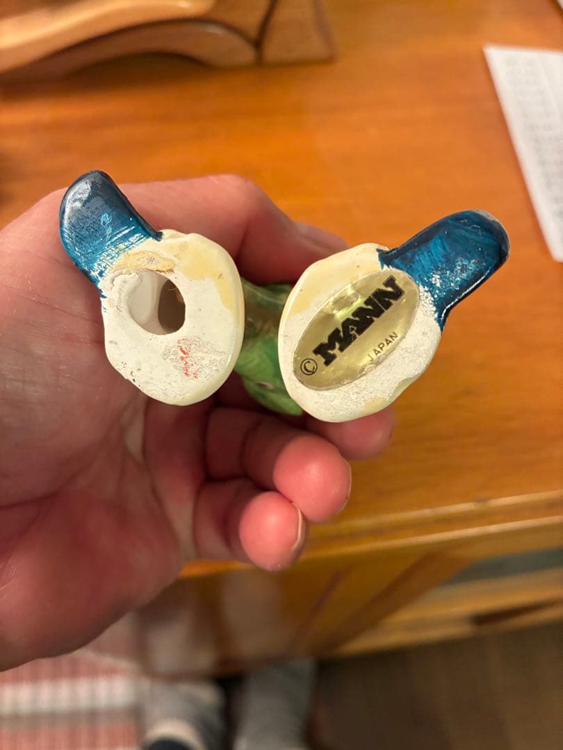 ビンテージ50s ミッドセンチュリー ジェスチャー　ハーレクイン　ピエロ　レトロ