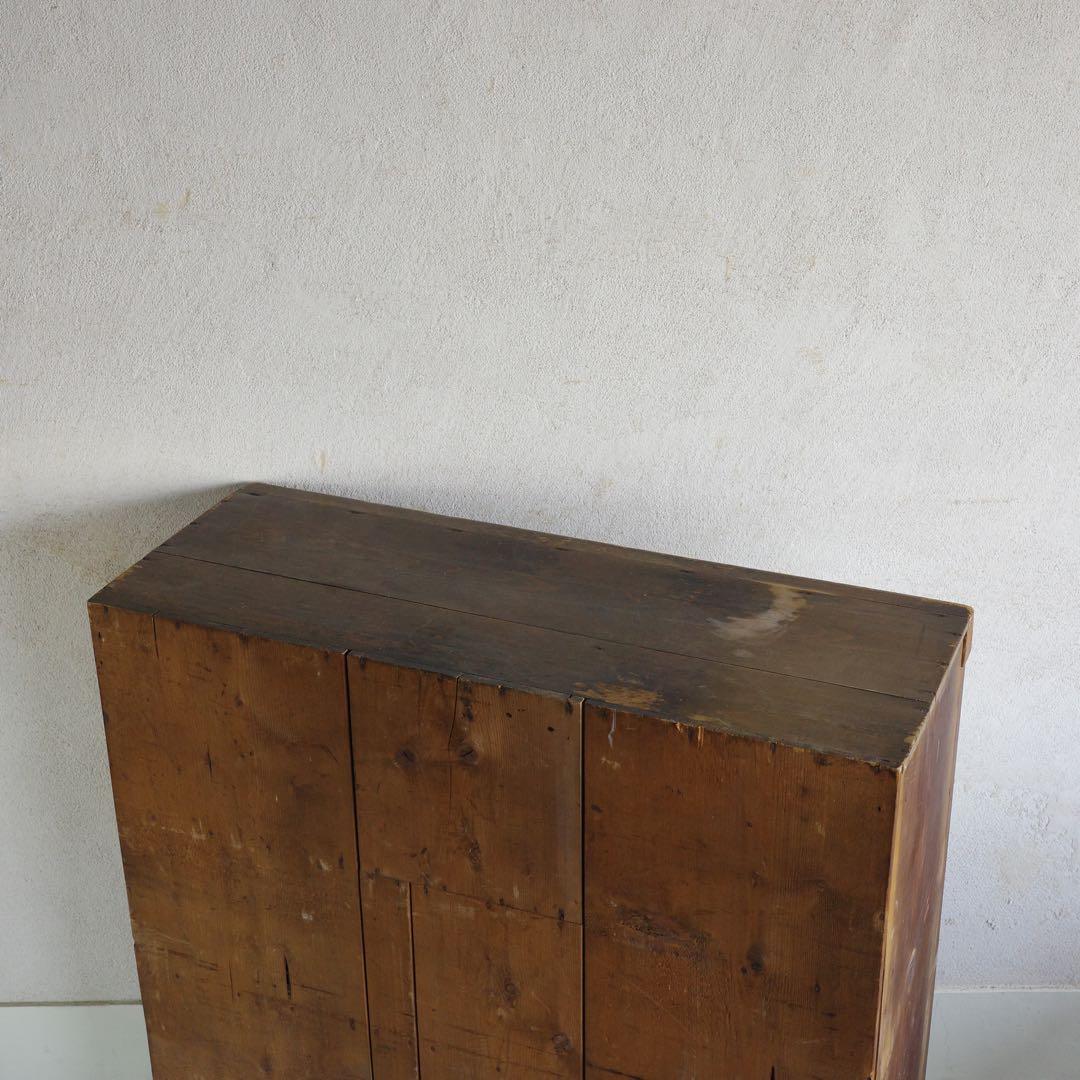 MM！古家具　パタパタ扉の収納棚　本棚